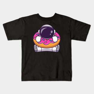 Astronaut in a donut Kids T-Shirt